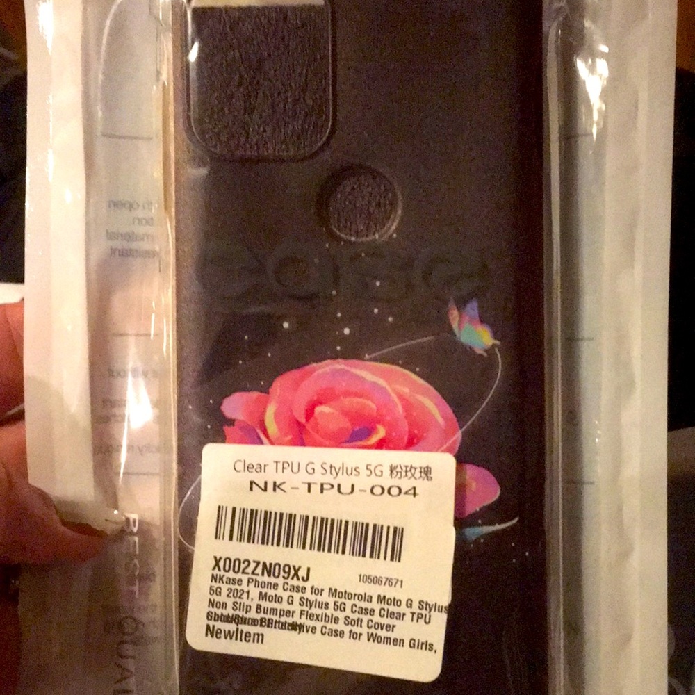 NWT, Motorola G stylus cell phone case